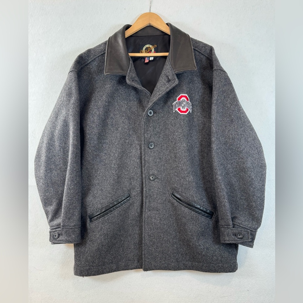 Vintage Ohio State University Buckeyes wool jacket